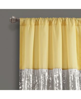 Night Sky Window Curtain Panel