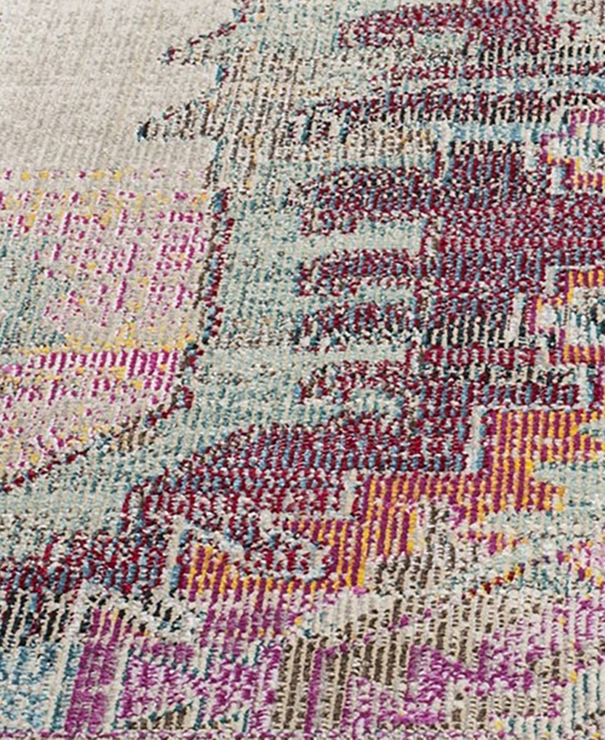 Safavieh Crystal CRS517and Purple Area Rug - Light Gray