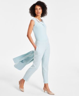 Women's Stretch Crepe Slim Leg Pant