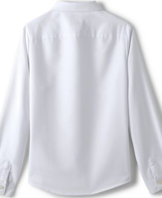 Big Girls Plus Long Sleeve Oxford Dress Shirt