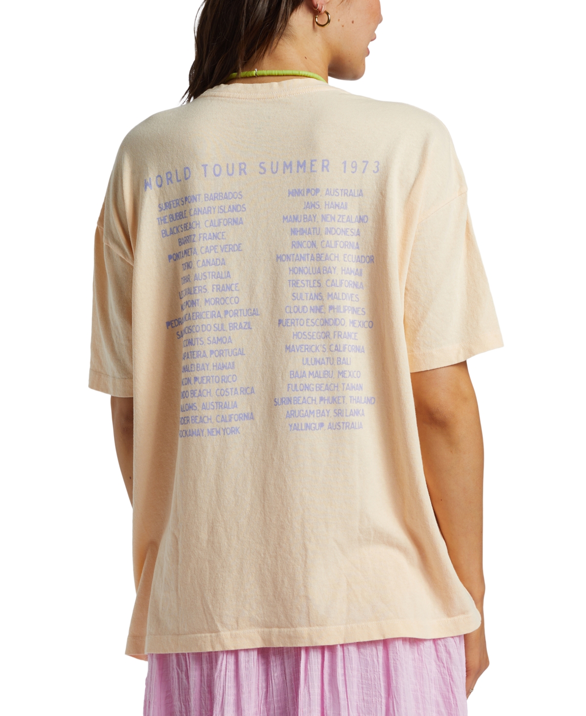 Billabong Juniors' Since 73 Oversized Cotton T-Shirt