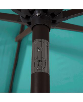 9 Ft Outdoor Patio Market Umbrella with Tilt and Crank