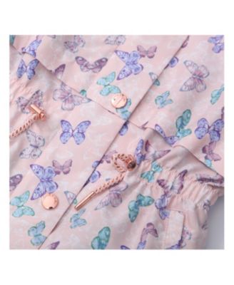 Girls Lightweight Rain Jacket Trench Coat XS-XL