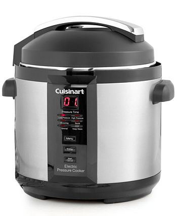 Cuisinart CPC600 6 qt 1000W Electric Pressure Cooker Black/Chrome for sale online 