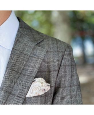 Men's Pascal - Double Sided Silk Pocket Square for Men