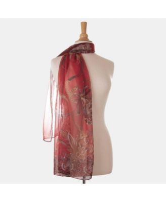 Alessandra - Long Sheer Silk Scarf for Women
