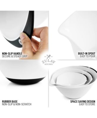 3-Pc Plastic Mixing Bowl Set