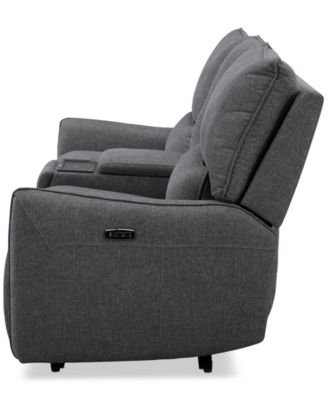 Olper 3-Pc. Fabric Zero Wall Sofa with 2 Power Recliners and 1 Console