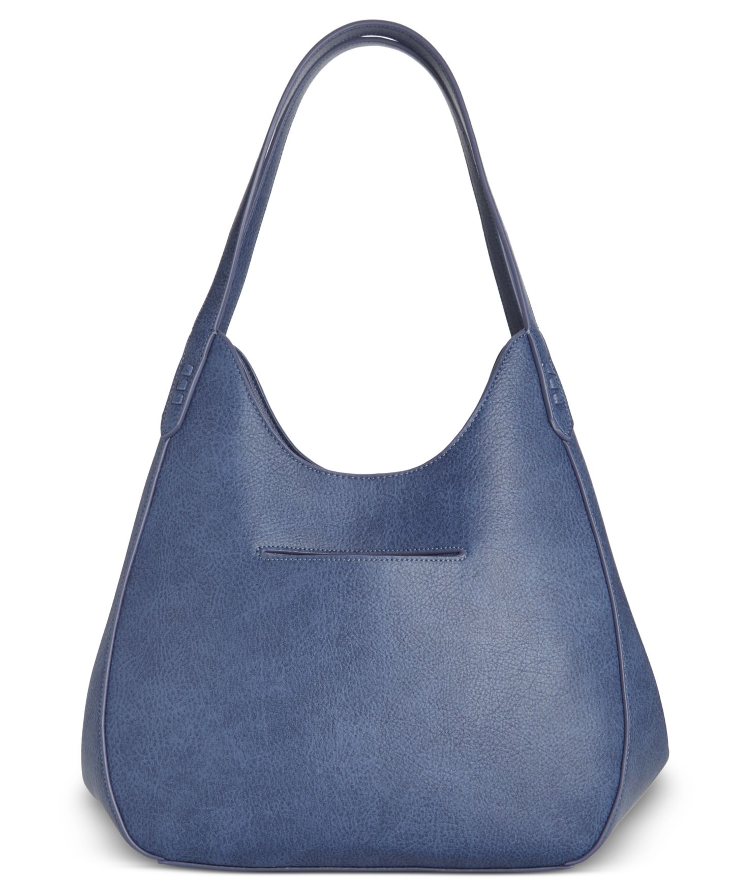 Женская сумка Style & Co Whip-Stitch Soft 4-Poster Tote, цвет: Синий — фото 6