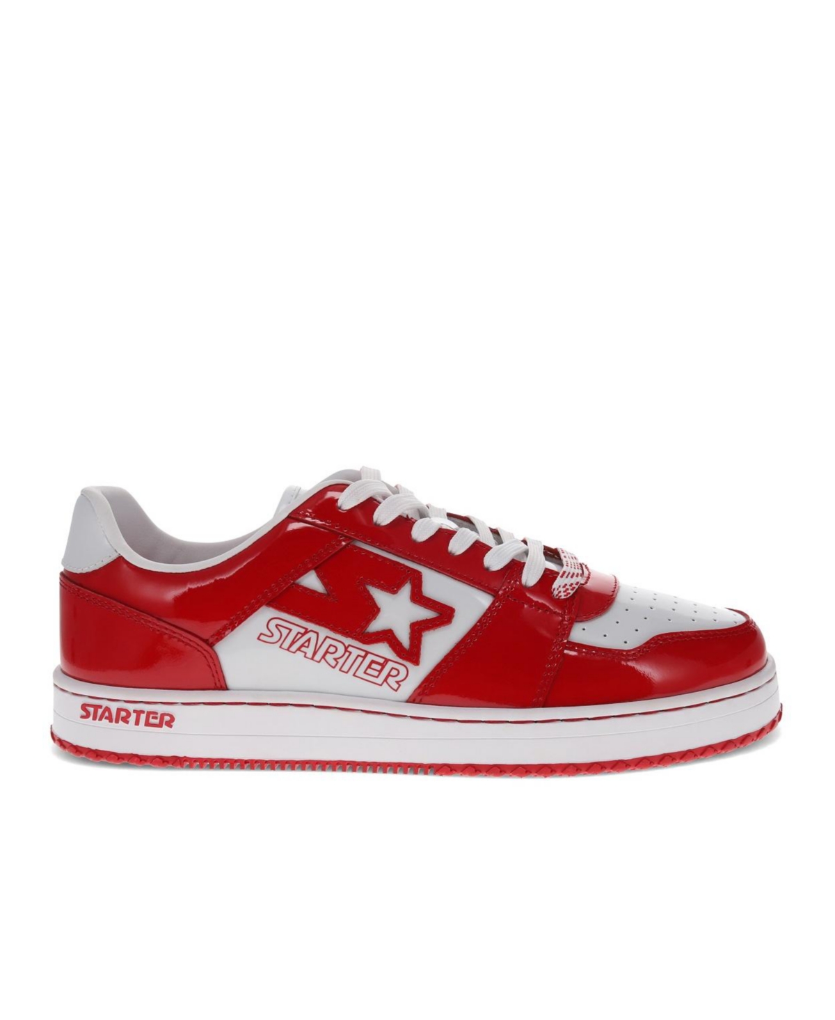 Shop Starter Men's Lfs 1 Tm Sneaker In Red,white
