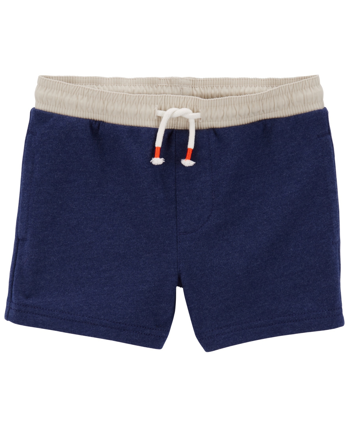 Carter's Babies' Toddler Boys Pull-on Knit Rec Shorts In Navy