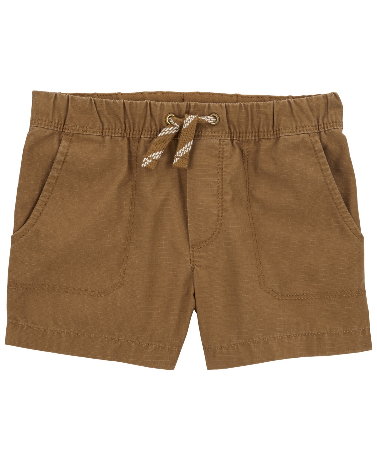 Carter's Babies' Toddler Boys Pull-on Terrain Shorts In Brown
