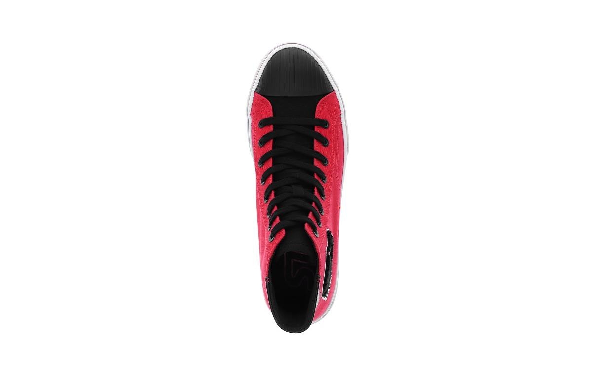 Shop Starter Men's Tradition Hi Sneaker In Red,black
