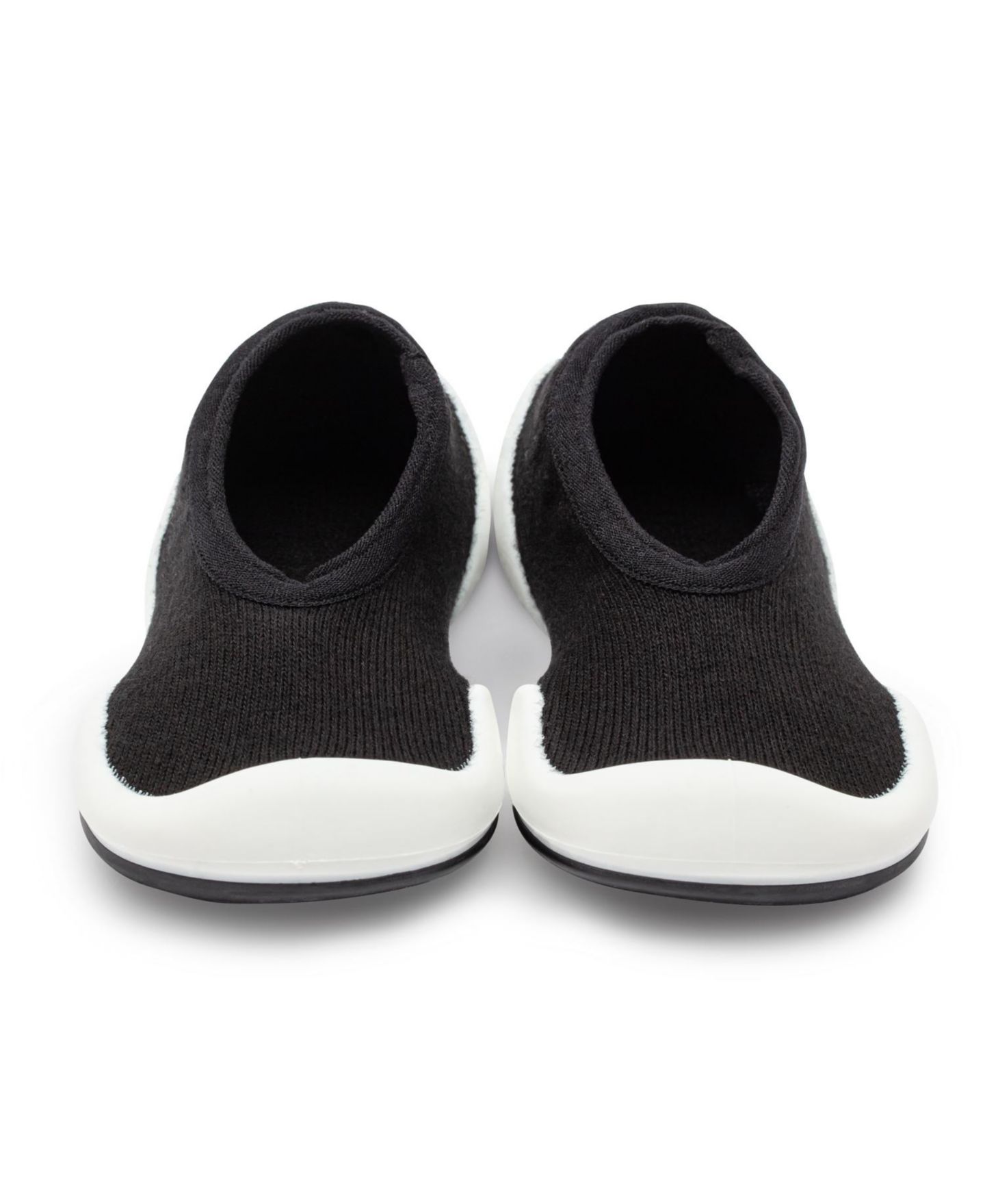 Обувь Komuello Infant Girl Boy Breathable Washable Non-Slip Sock Shoes Flat - Onyx, цвет: Чёрный — фото 5