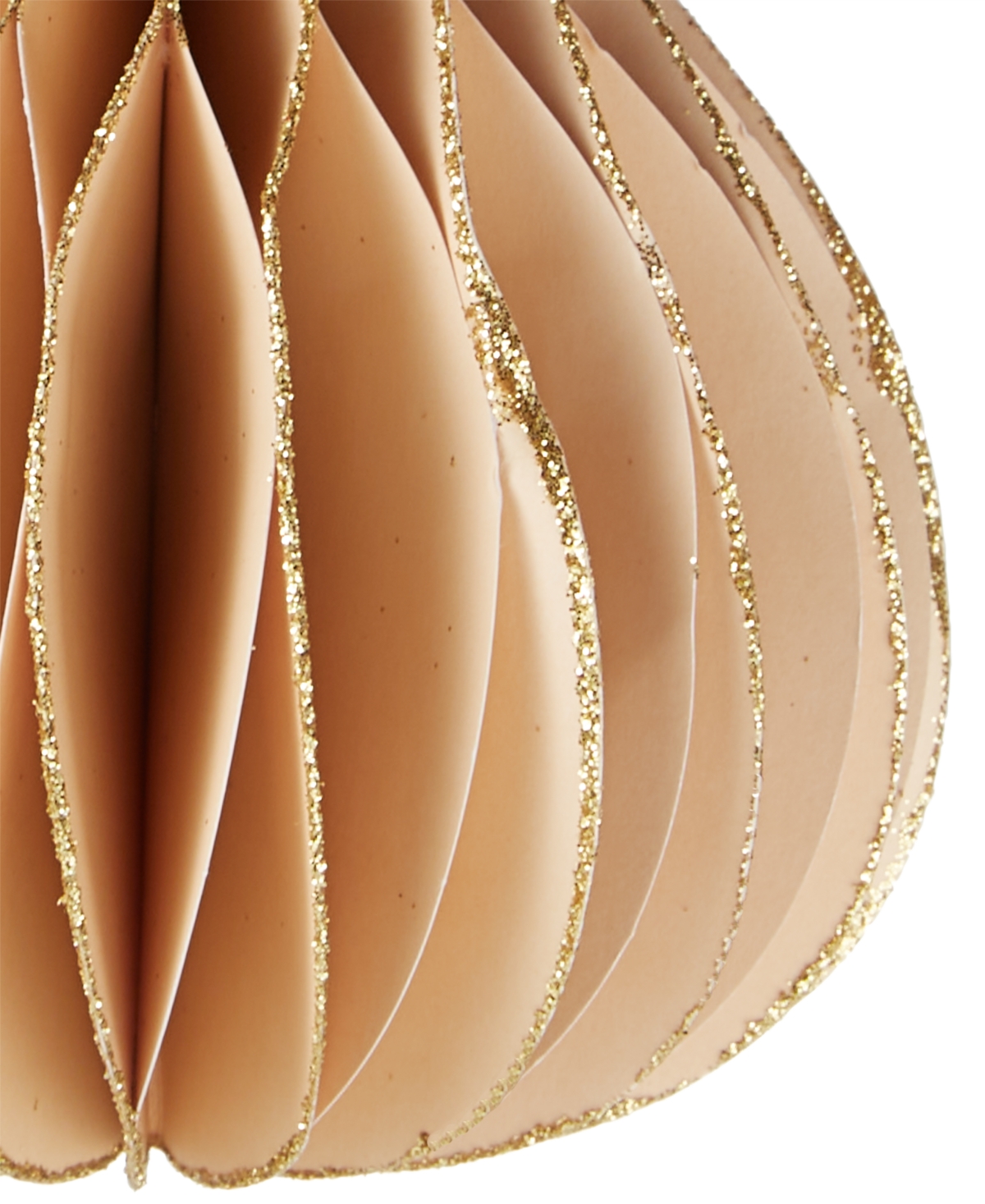 Holiday Lane Woodland Onion-Shaped Paper Ornament, Exclusively at Macy's