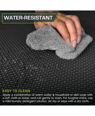 Exercise Puzzle Mat 1-in, 24 Sq Ft - 6 Tiles