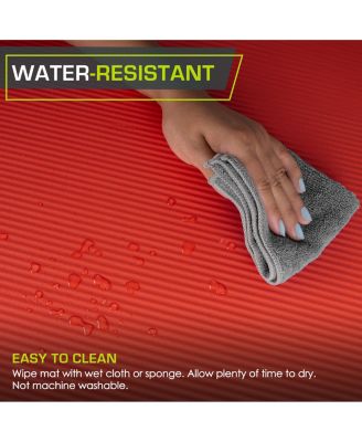 Extra Thick Yoga and Pilates Mat with Sling, 1/2 Inch