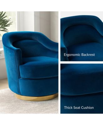 Modern Round Accent Chair for Living Room Bedroom