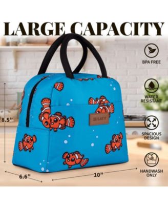 Insulated Tote Lunch Bag With Soft Padded Handles
