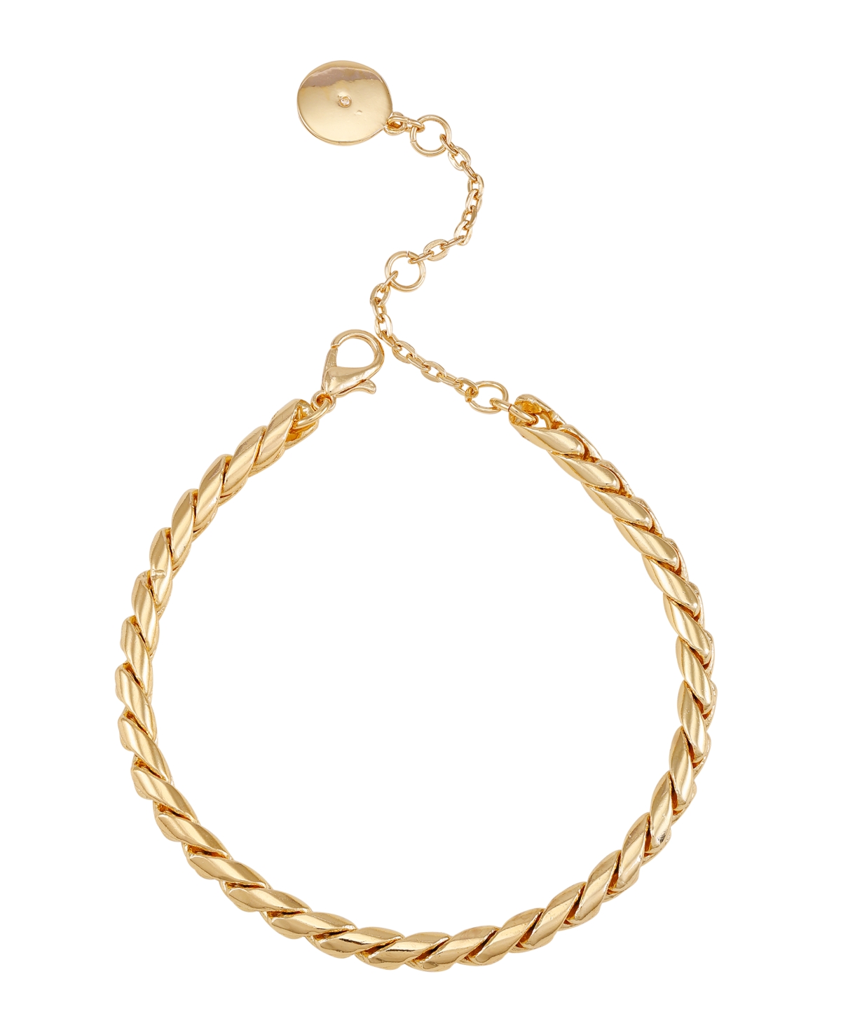 Shop Vince Camuto Gold-tone Chain Link Bracelet, 7.5"
