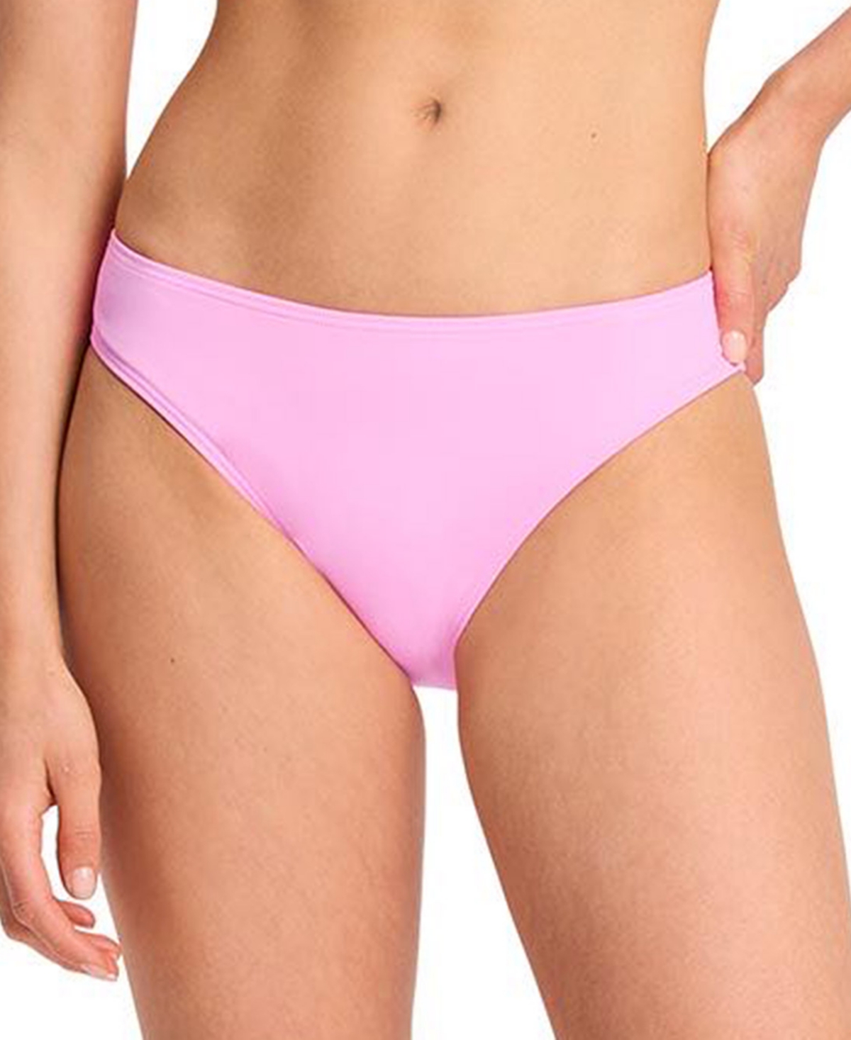 Shop Kate Spade Women's High Cut Bikini Bottoms In Carousel Pink