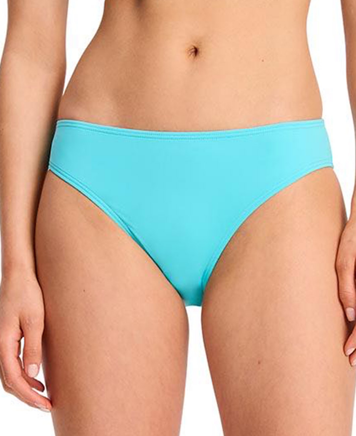 Women's High Cut Bikini Bottoms - River Blue