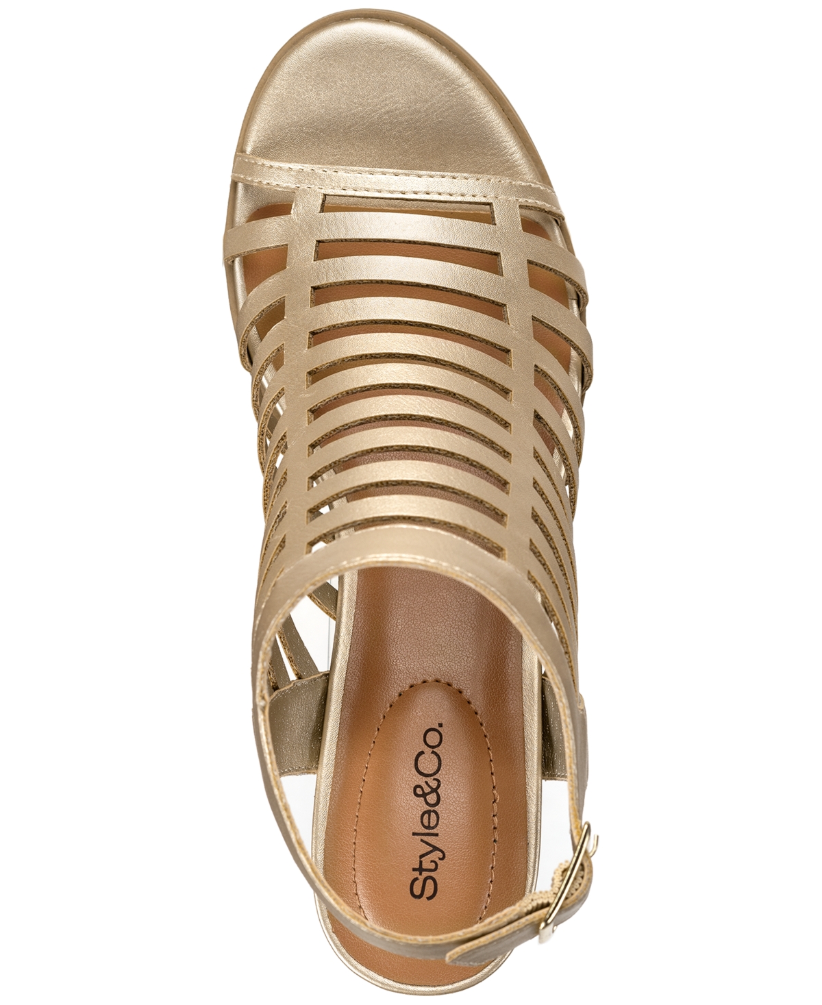 Style & Co Women's Haileyy Caged Upper Cone Heel Dress Sandals, Created for Macy's