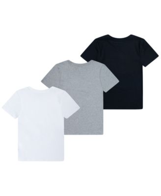 Big Boys Cotton Crew Undershirt 3-Pack