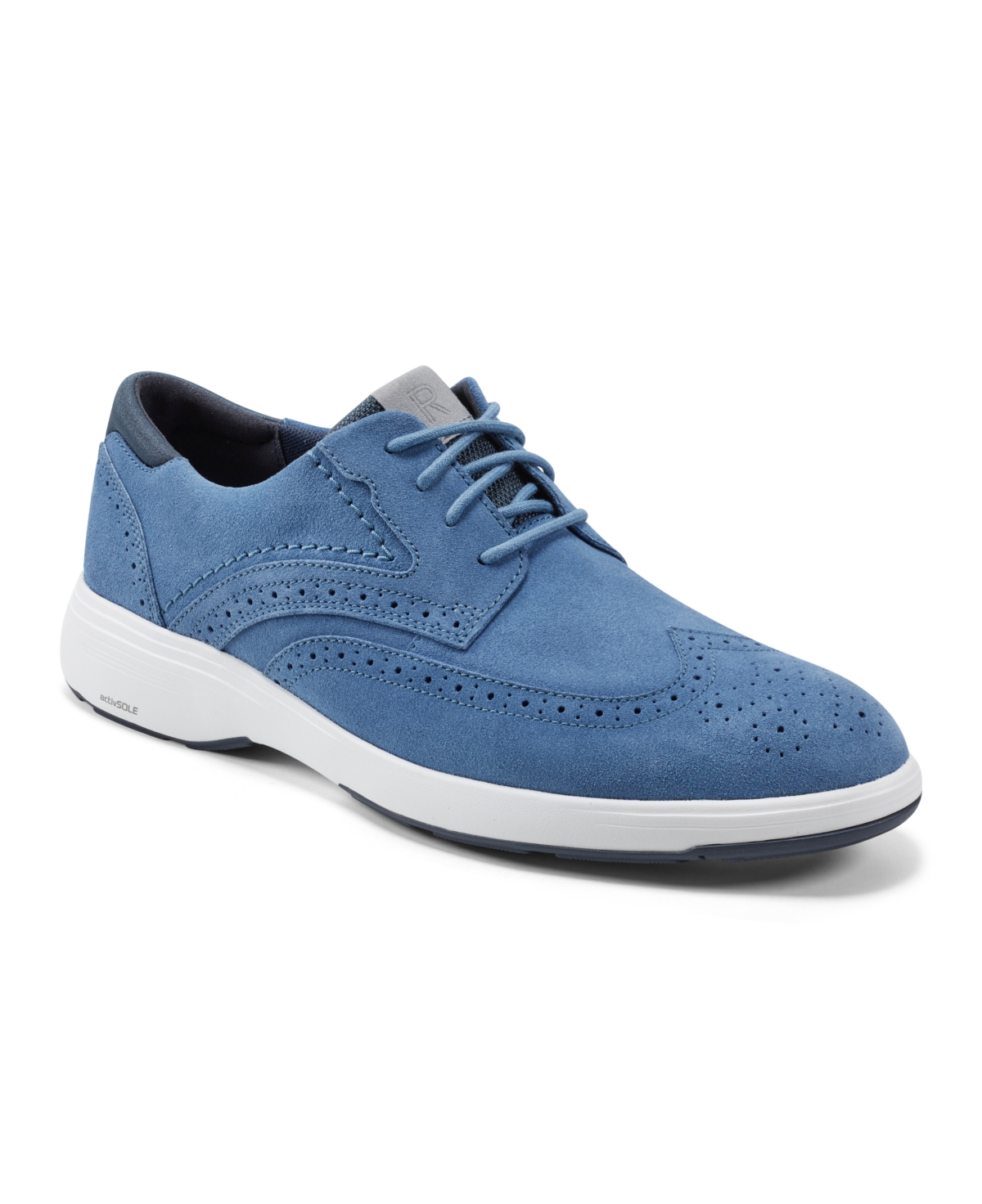 Men's Noah Wing Tip Oxford Shoe - Light Blue