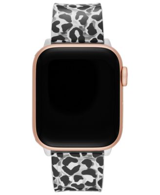 Kate Spade New York Women s Leopard Print Polyurethane Band for Apple Watch Strap Macy s