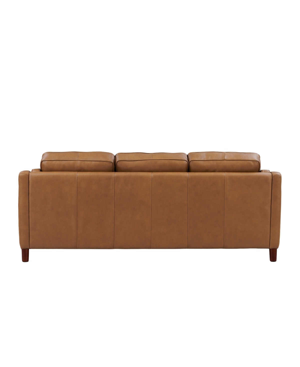 HYDELINE BELLA 84" TOP GRAIN LEATHER SOFA COUCH 