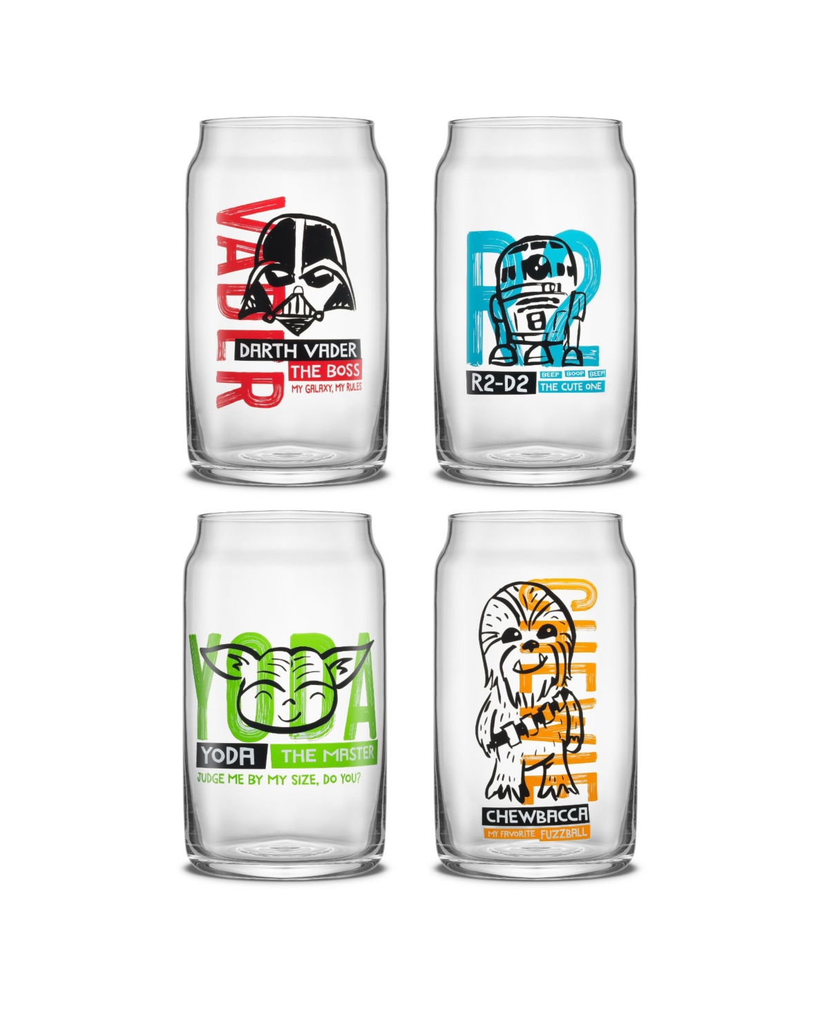 Shop Joyjolt Star Wars Now Playing Tumbler Glasses In Clear