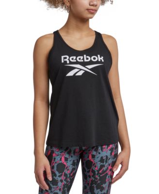 Reebok - Women's Identity Cotton Big Logo Tank Top