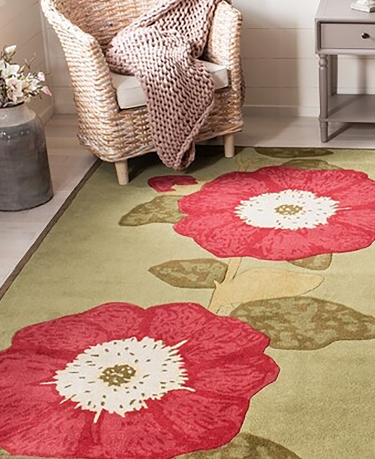 Martha Stewart Collection MSR4731AArea Rug - Tan