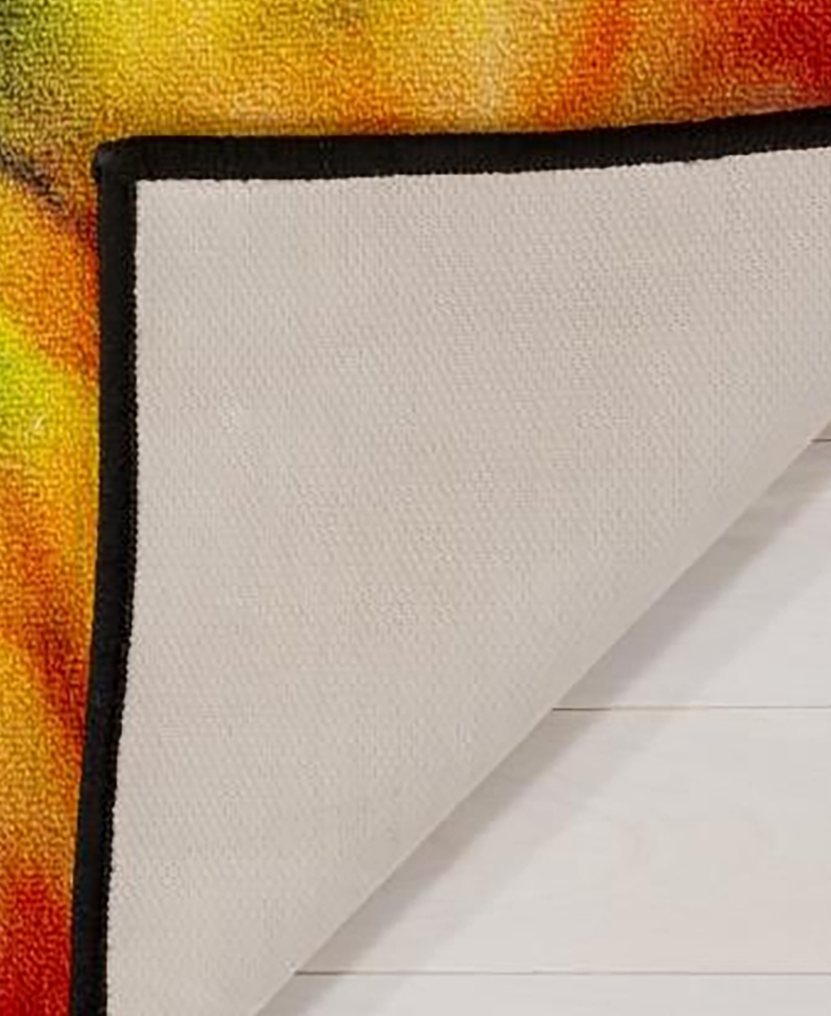 Safavieh Paint Brush PTB124and Yellow Area Rug - Fuchsia