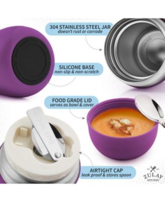 Vacuum Insulated Stainless Steel Food Jar 16oz