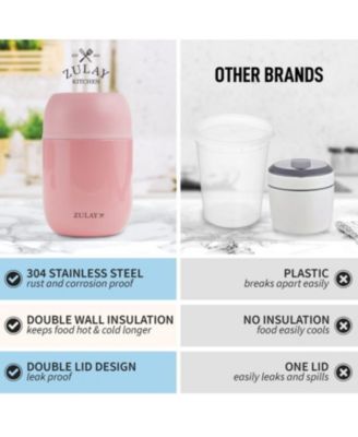 Vacuum Insulated Stainless Steel Food Jar 16oz