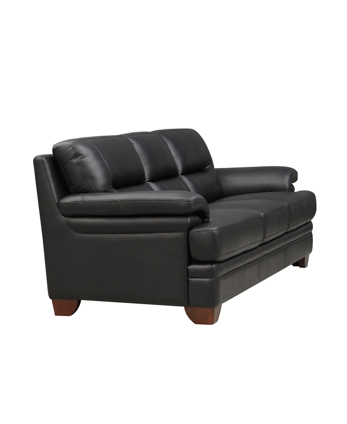 HYDELINE LUXOR 88" TOP GRAIN LEATHER SOFA 