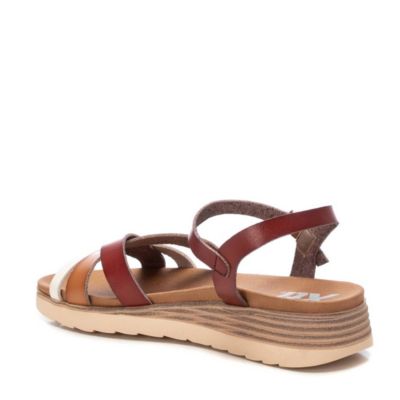 Women's Low Wedge Strappy Sandals