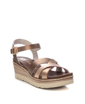 Women's Wedge Strappy Sandals By XTI