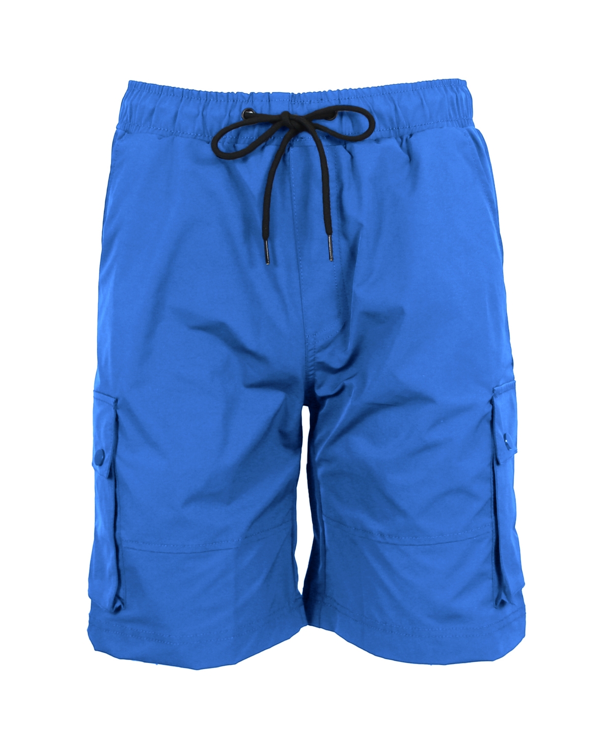 Galaxy By Harvic Men's Moisture Wicking Performance Quick Dry Cargo Shorts In Black