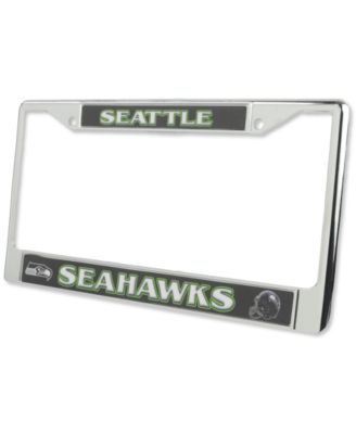 Rico Industries - Seattle Seahawks Chrome License Plate Frame