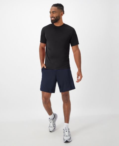 Мужские футболки Hanes Sport Cool DRI Performance, 2-Pack, цвет: Чёрный