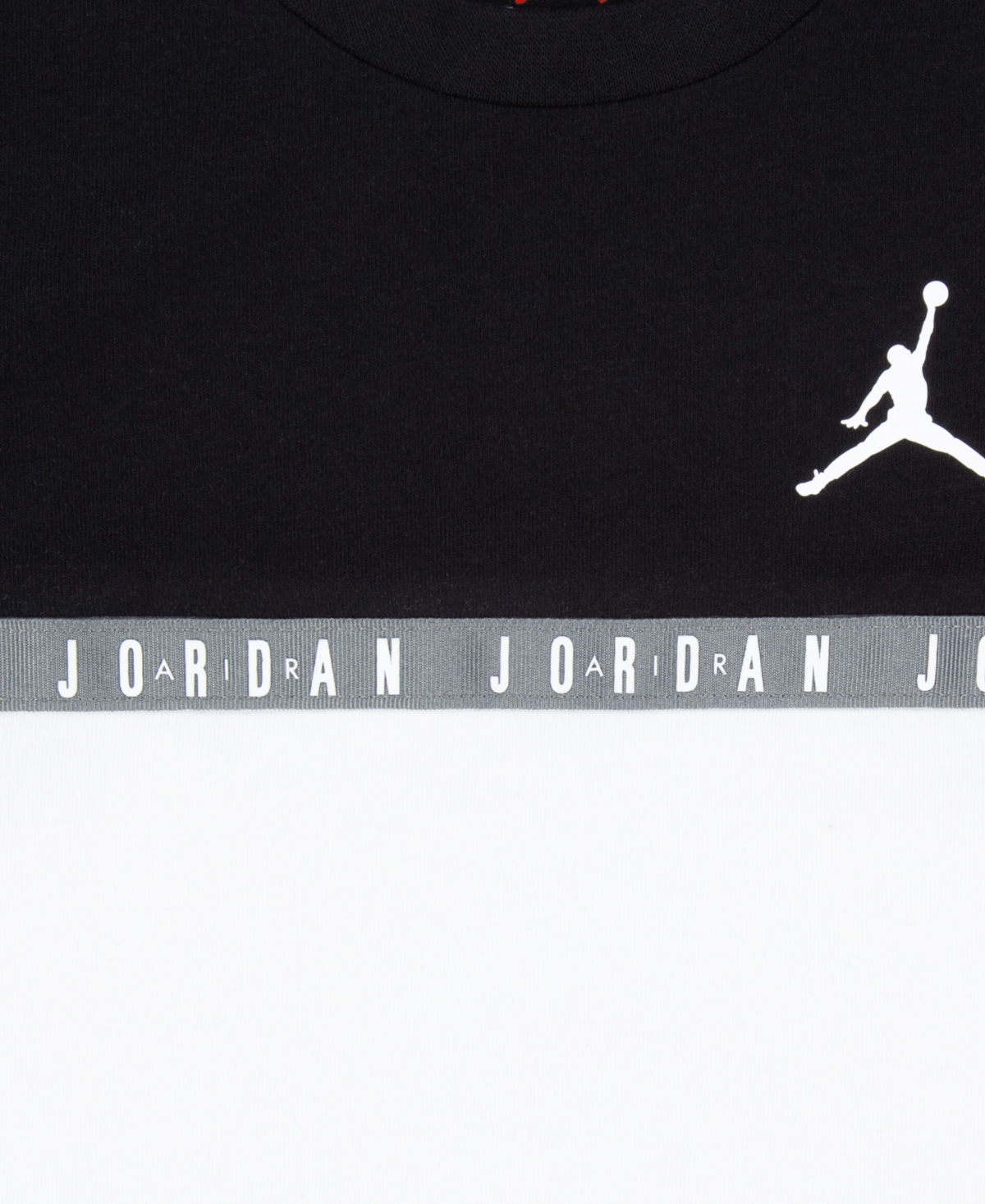 Shop Jordan Little Boys Jumpman Blocked Taping Tee And Shorts Set In Black