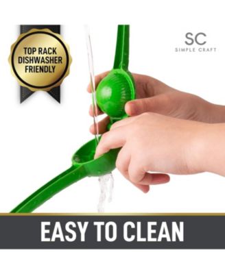 Handheld Manual Lemon Squeezer - Premium Single Bowl Citrus Juicer