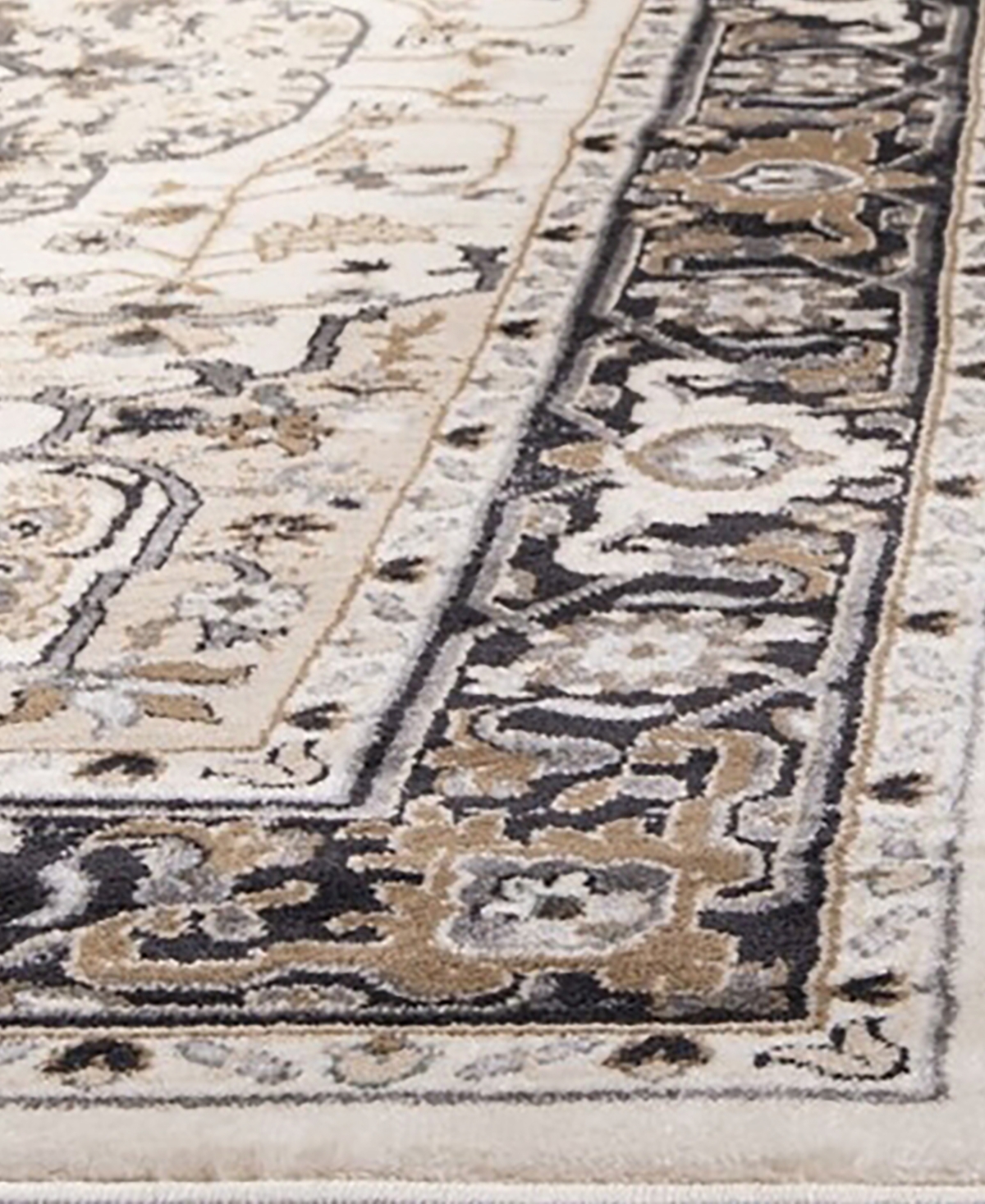 Safavieh Lyndhurst LNH334 Cream and Navy 3'3