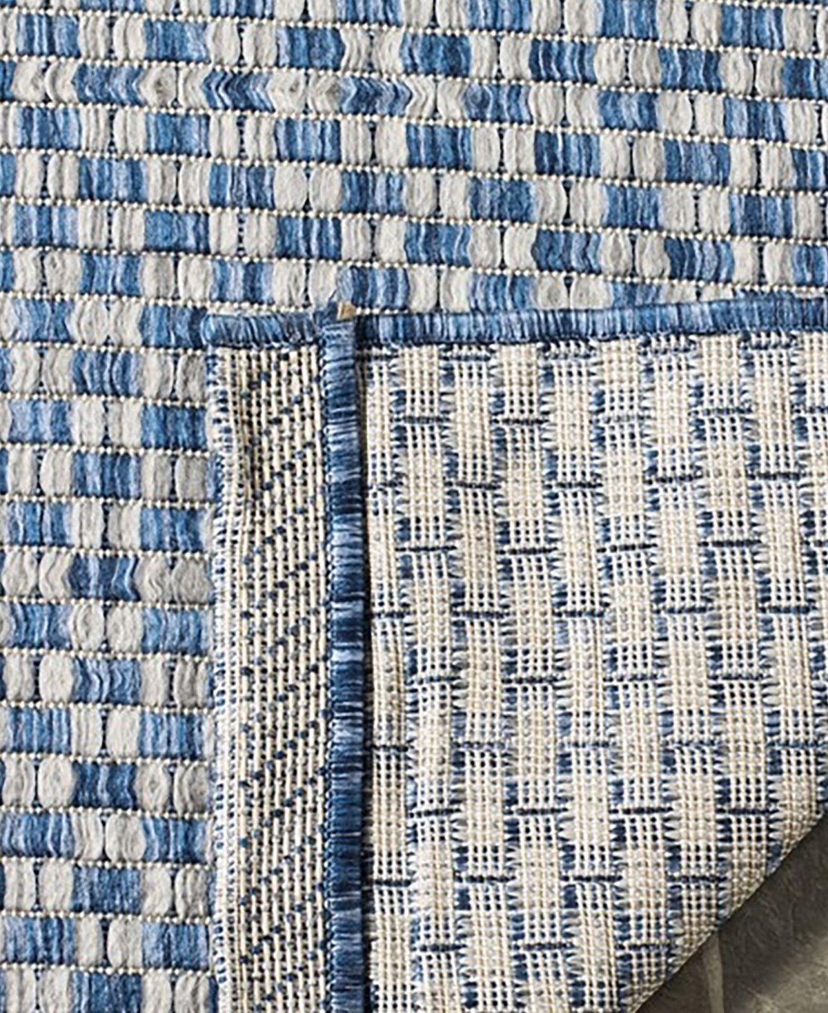 Safavieh Courtyard CY8653 Light and Light Gray 8' x 11' Sisal Weave Outdoor Area Rug