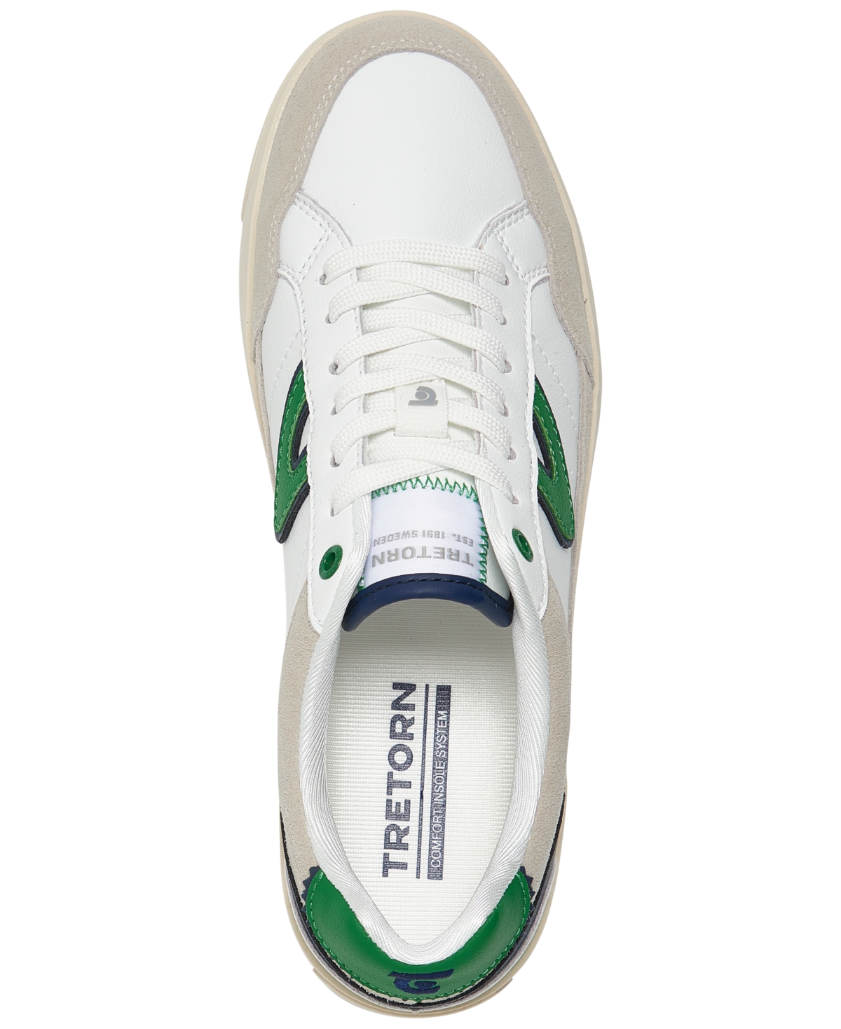 Tretorn Women's Harlow Elite Casual Sneakers from Finish Line -GREEN