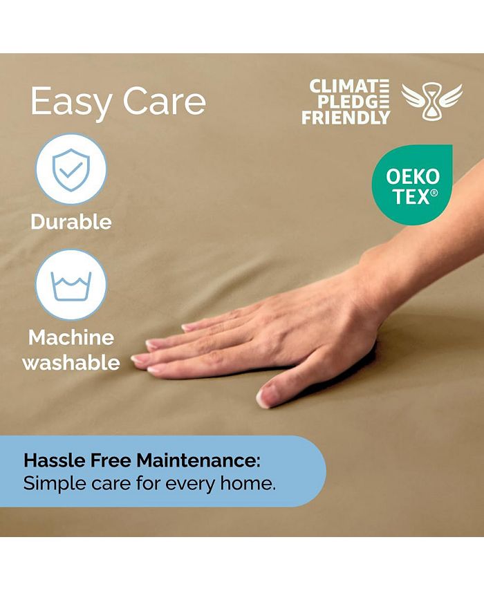 CGK Unlimited Extra Deep Pocket 18 24 Inch Microfiber Fitted Sheet