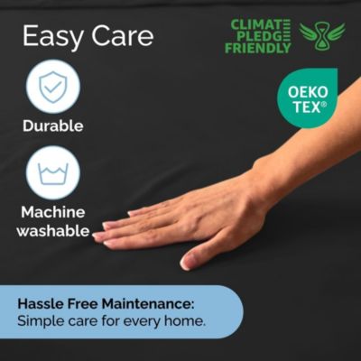 Extra Deep Pocket 18 - 24 Inch Microfiber Fitted Sheet - Full